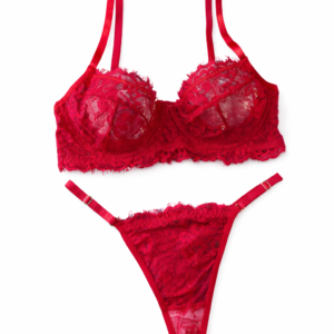 Conjunto de Lencería Scarlet Lace